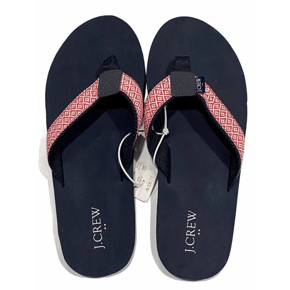 J.CREW Other - NWT J CREW Men's Flip Flops Sz 13 Blue